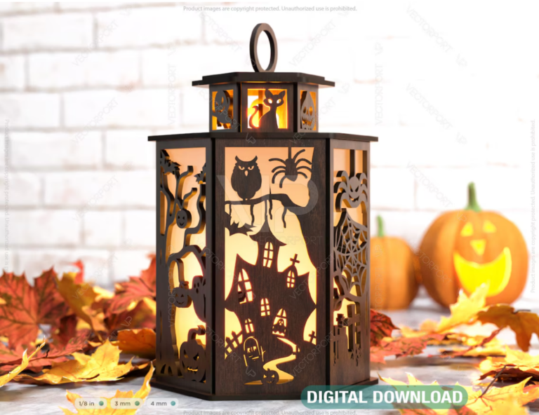 dekoracia halloween lampas